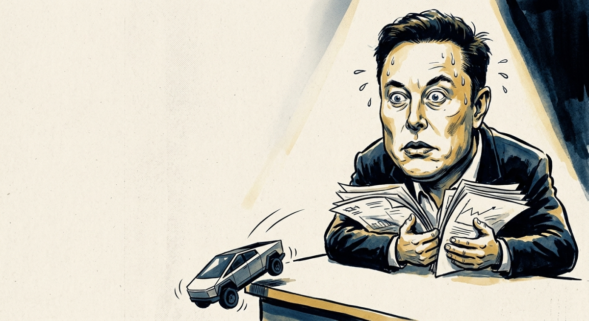 Tesla Delivery Day Reckoning visual